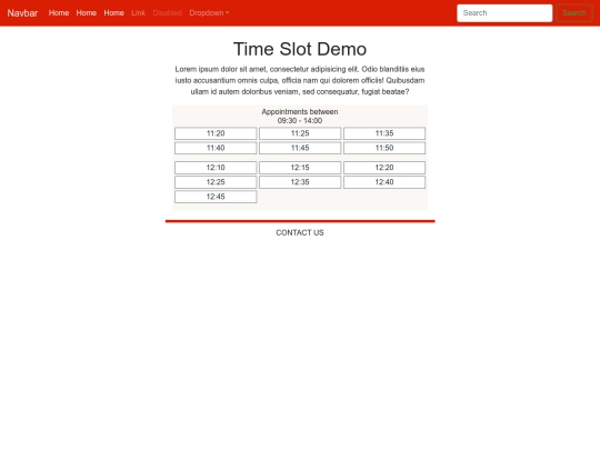 mobile-timeslots/time-slots-mobile-short screenshot