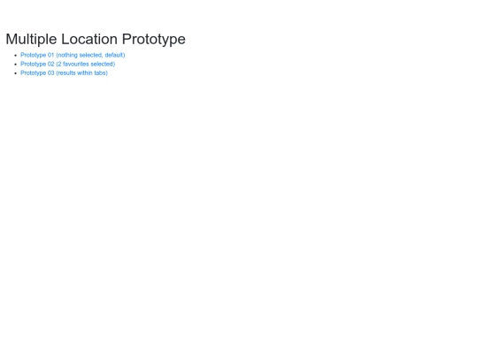 multiple-location-search screenshot