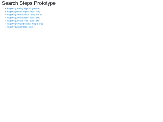 search-steps screenshot