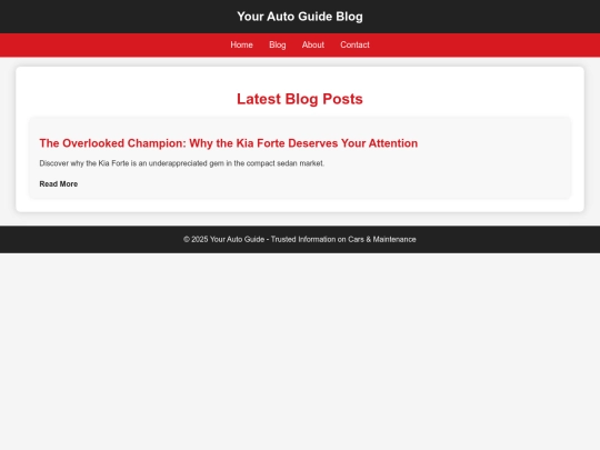 blog screenshot