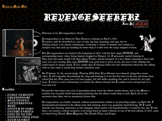 shrines/revengeseekerz screenshot