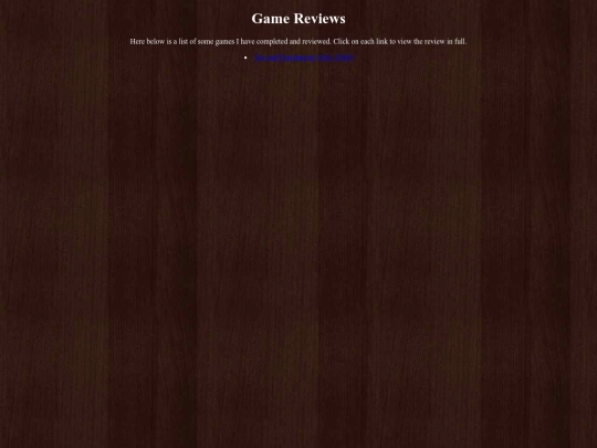 GameReviews screenshot
