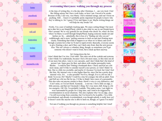 sysposting/blurby screenshot