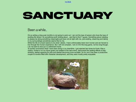 Sanctuary screenshot