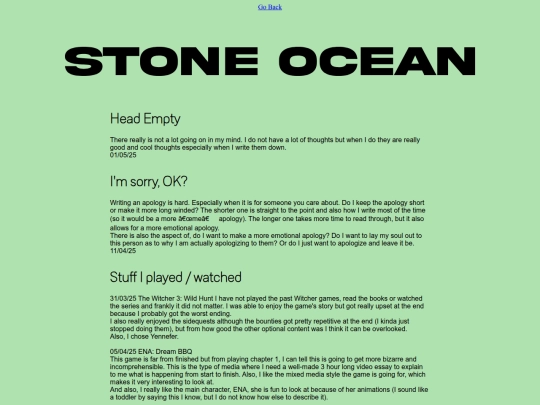 StoneOcean screenshot