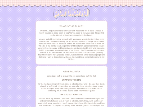 mysite screenshot