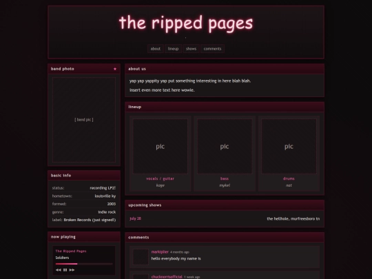 index screenshot