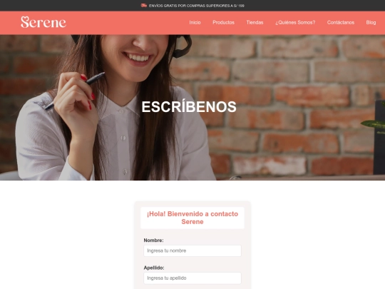 contacto screenshot