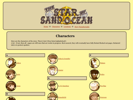 characters screenshot