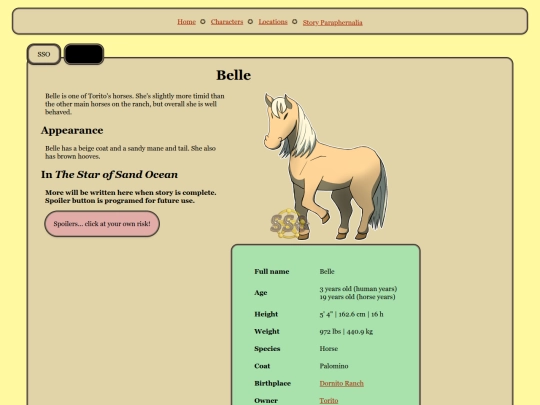 characters/belle screenshot