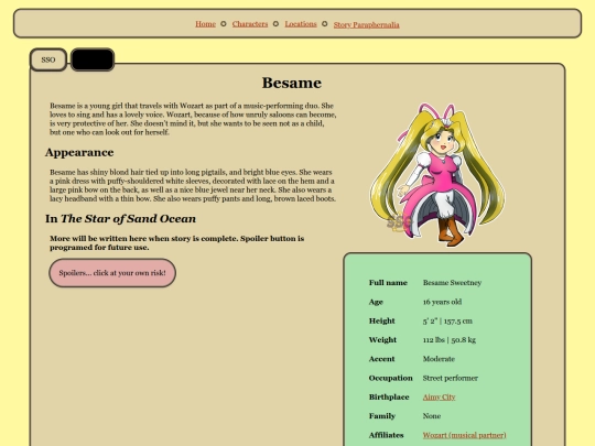characters/besame screenshot