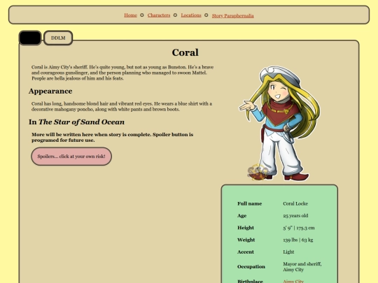 characters/coral screenshot