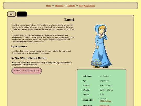 characters/lumi screenshot