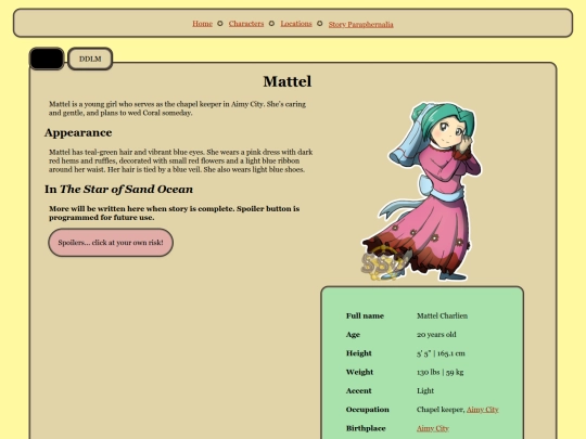 characters/mattel screenshot