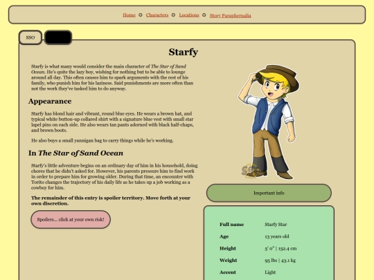 characters/starfy screenshot