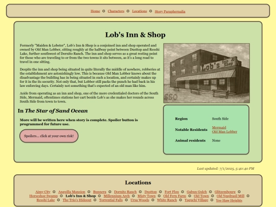 locations/lobs-inn-and-shop screenshot