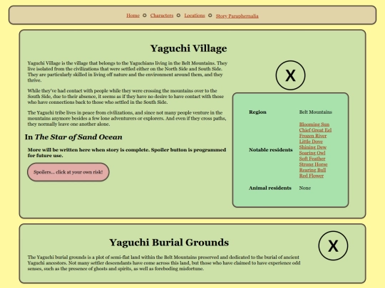locations/yaguchi-village screenshot