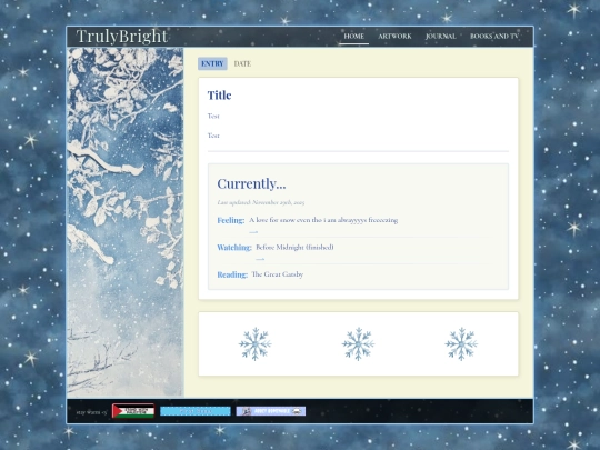 blog screenshot
