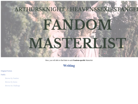 fandom_masterlist screenshot