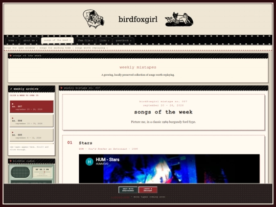 mixtapes screenshot