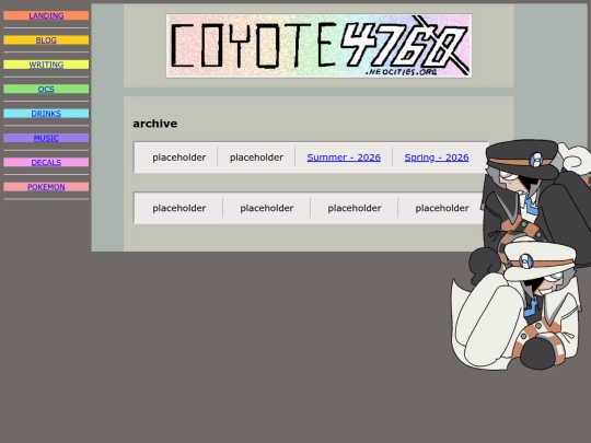 blognavigation screenshot