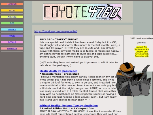musiclog screenshot