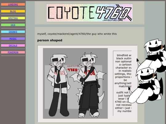 oc/myself screenshot