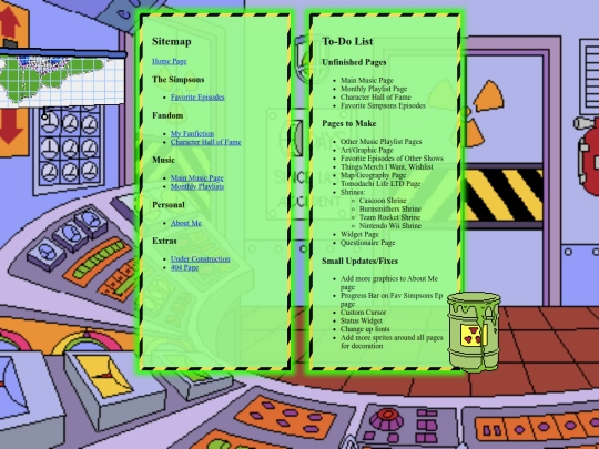 sitemap screenshot