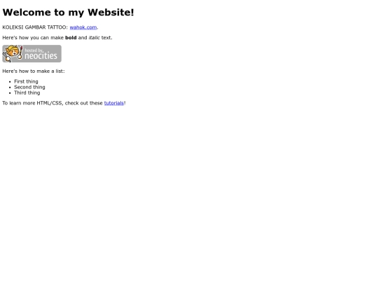 index screenshot