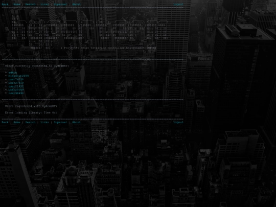 supernet/gydranet/users screenshot