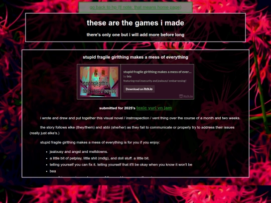 games screenshot