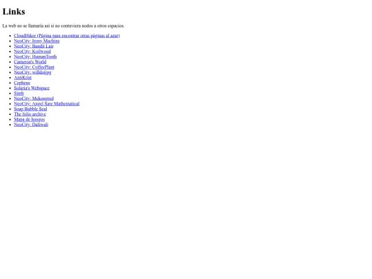 pages/links screenshot