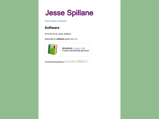 software screenshot