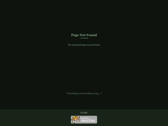 not_found screenshot