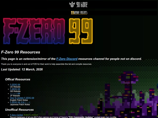 fzero99resources screenshot