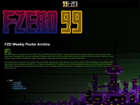 fzero99resources/fzdweeklyposters screenshot