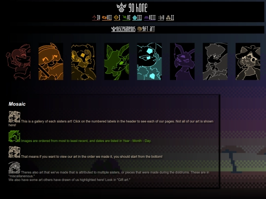 mosaic screenshot
