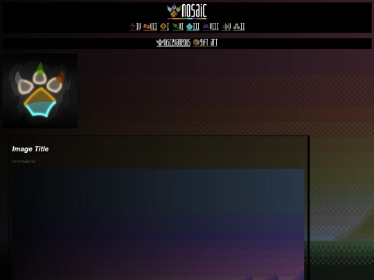 mosaic/template screenshot