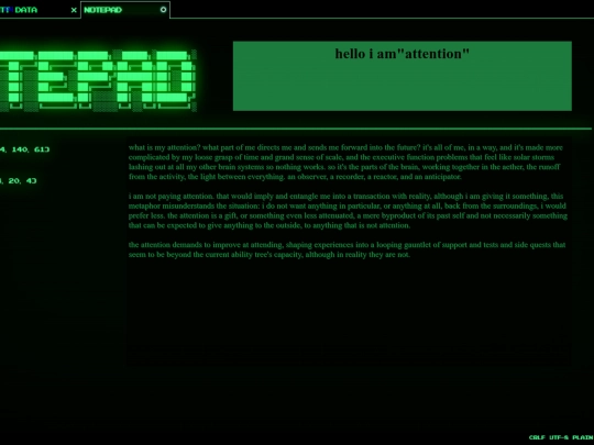 attenti0n screenshot