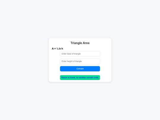 TriangleArea screenshot