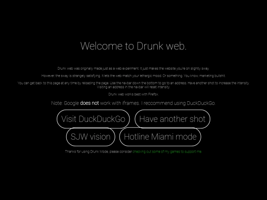 drunkMode/introPage screenshot