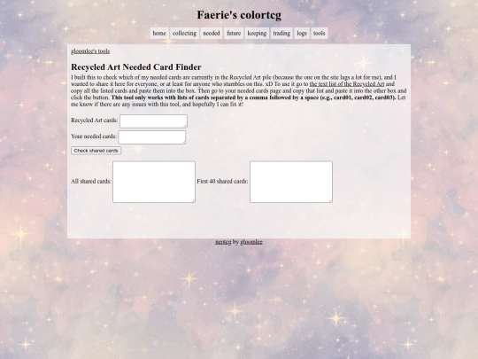tools screenshot