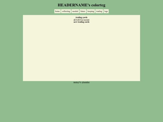 tradingcards screenshot