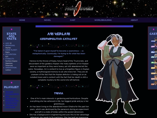 characterprofiles/arikeplari screenshot