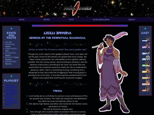 characterprofiles/lisslibiryona screenshot