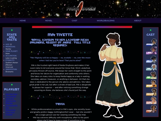 characterprofiles/miktivette screenshot