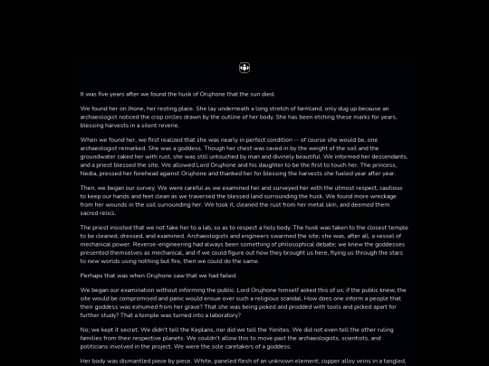 lore/theophany screenshot