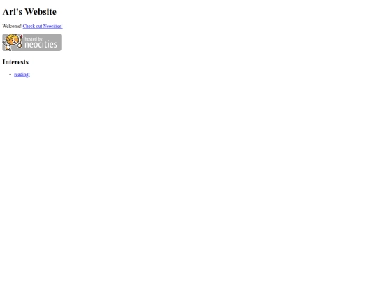 index screenshot
