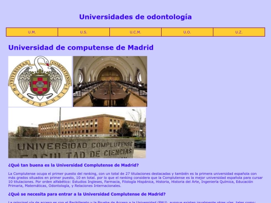 UCM screenshot
