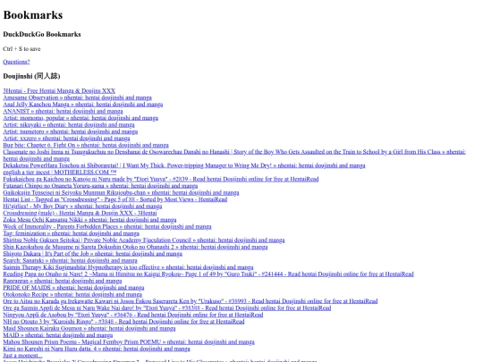 bookmarks_ddg_20260224 screenshot